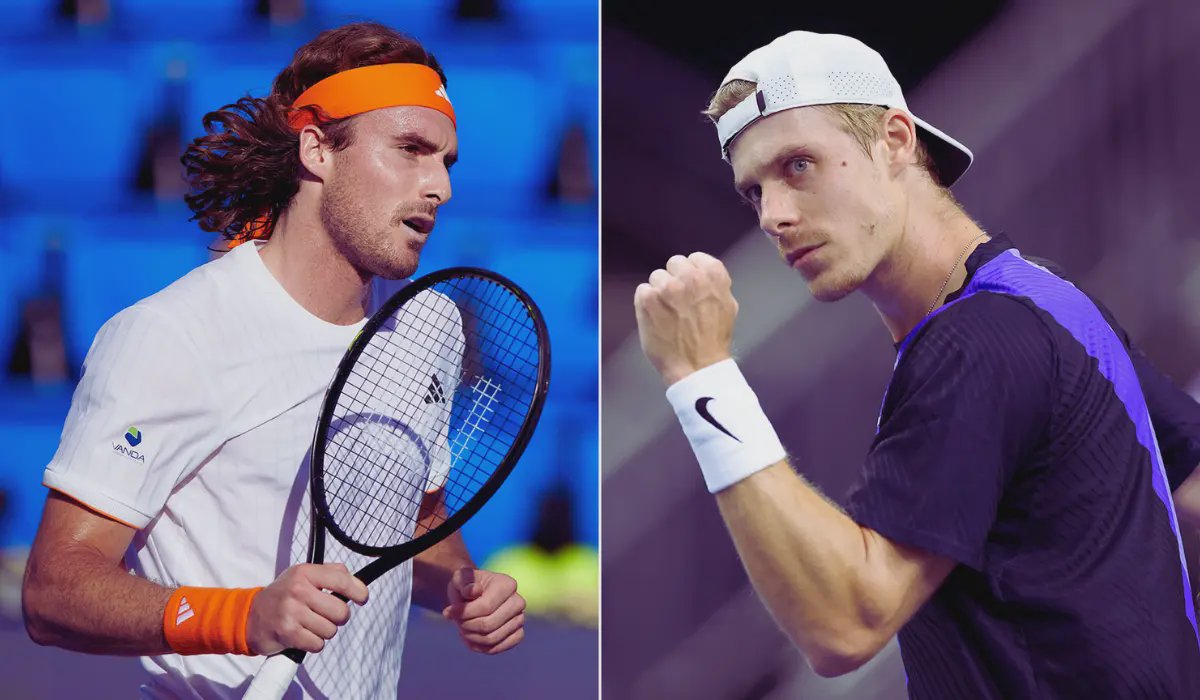 Stefanos Tsitsipas auf dem Platz