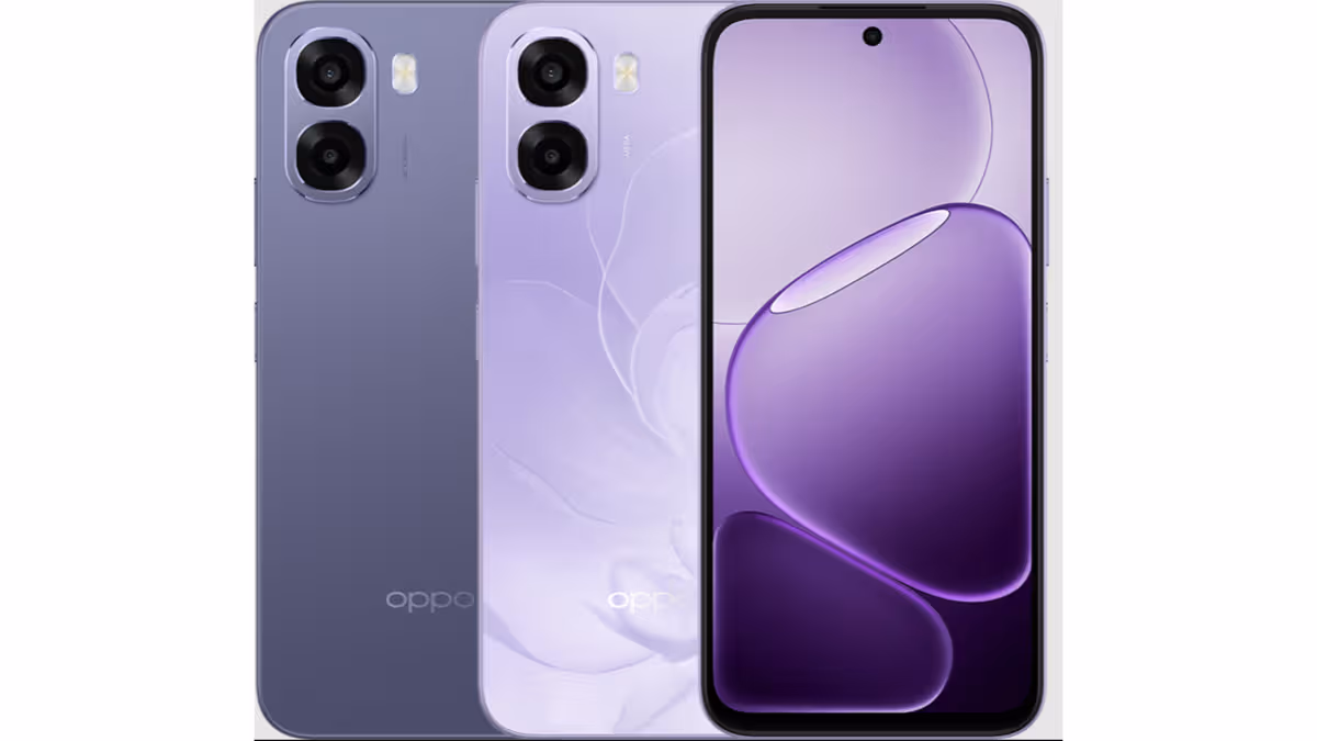 Oppo A6s 5G 在印度發表，展示極光金色系