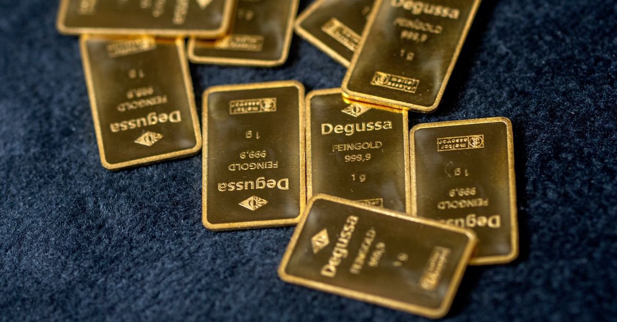 Grafico dell’AEX con accenti dorati