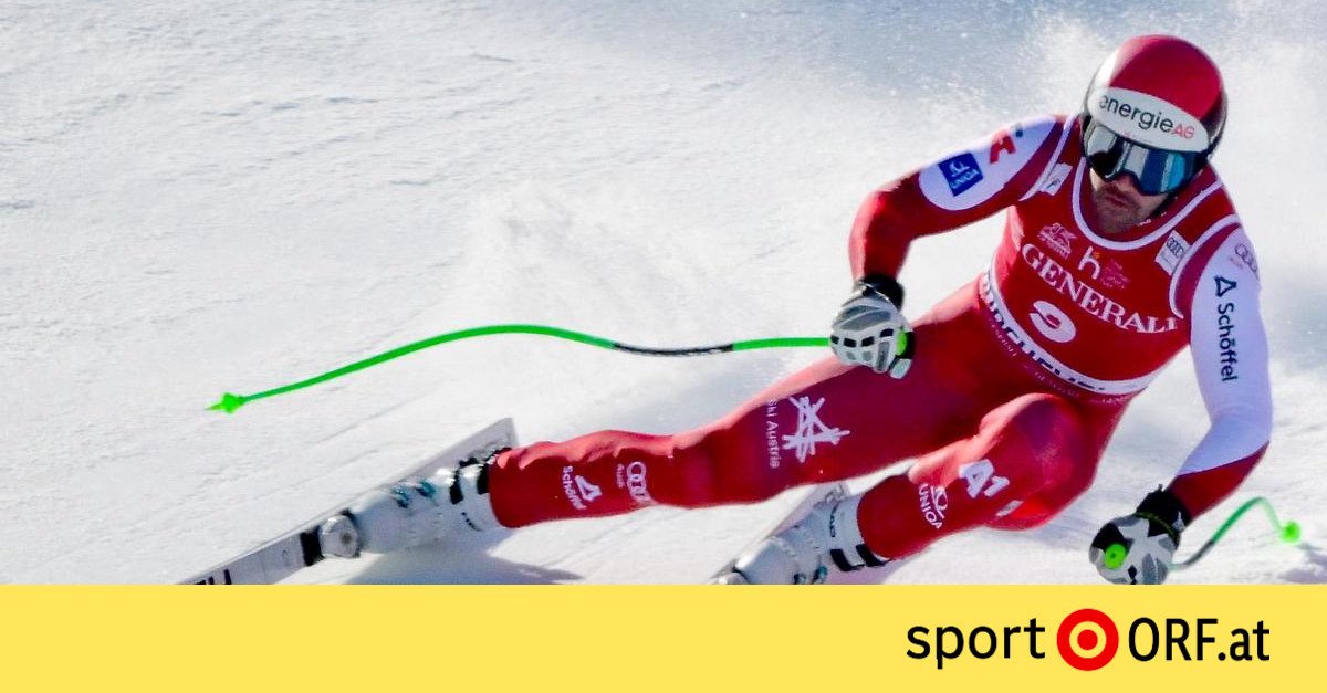 Vincent Kriechmayr bei der Abfahrt in Courchevel