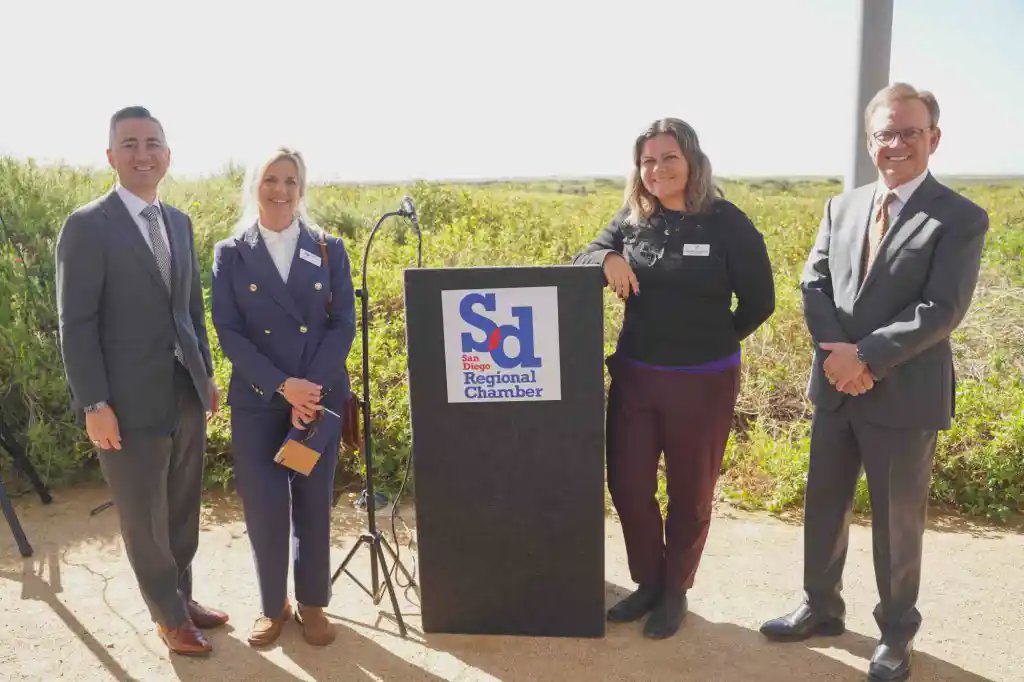 View of the border between San Diego and Tijuana