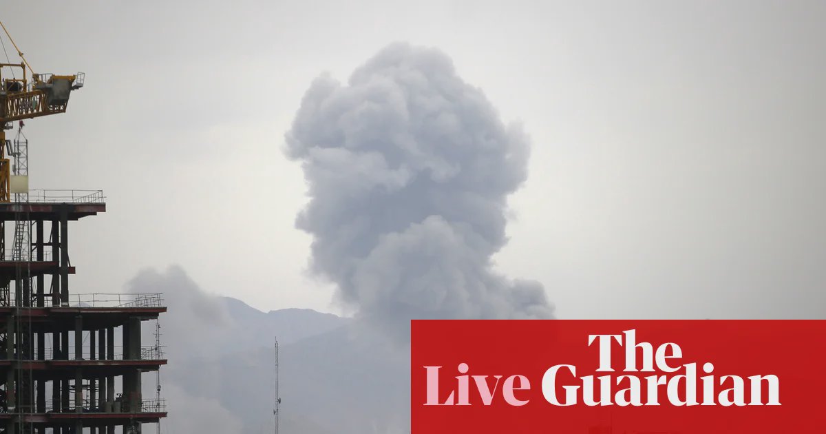 Pete Hegseth, USA:s försvarsminister, talar på en presskonferens