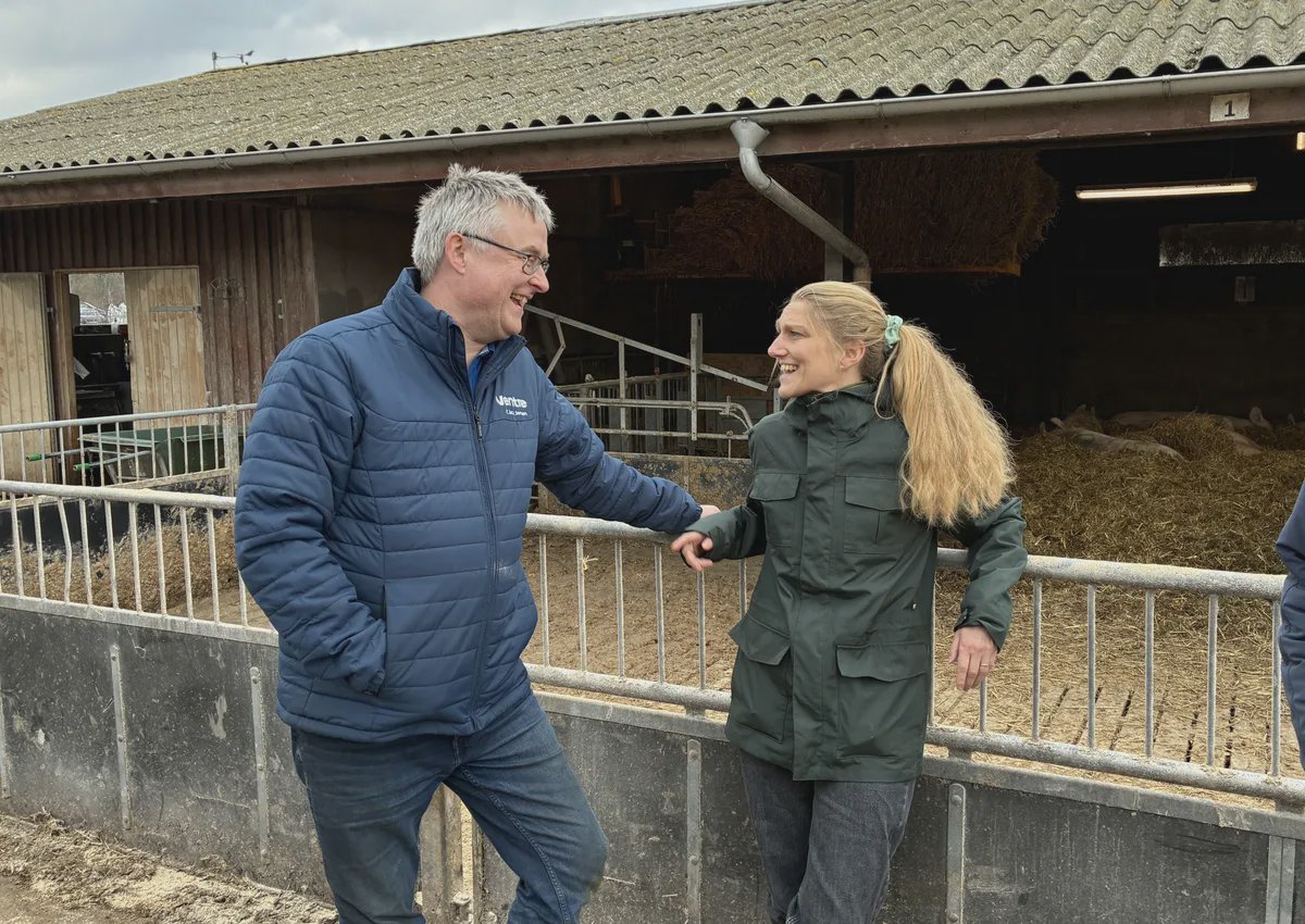 زينيا ستامبي وجاكوب ينسن في حظيرة خنازير