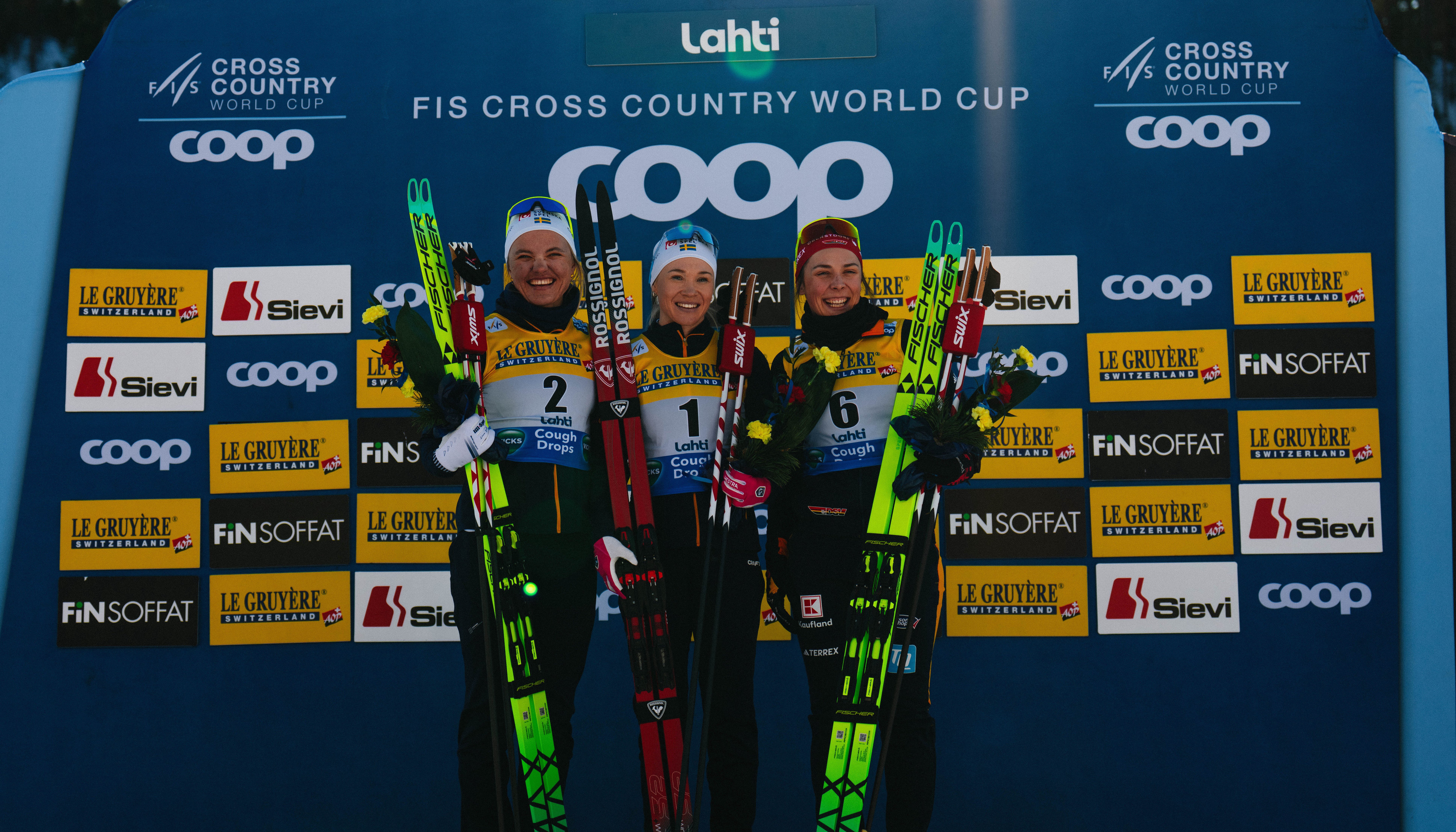 Spannender Sprint der Skilangläufer in Lahti