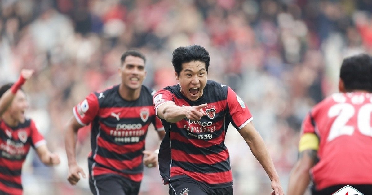 浦項スティーラース 李昊宰 ゴールパフォーマンス