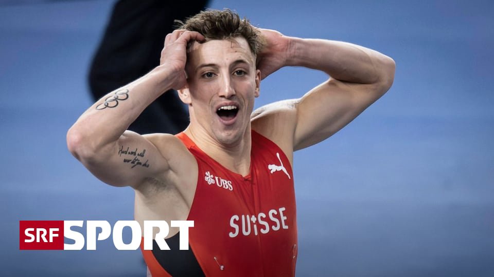 Simon Ehammer an der Leichtathletik-WM