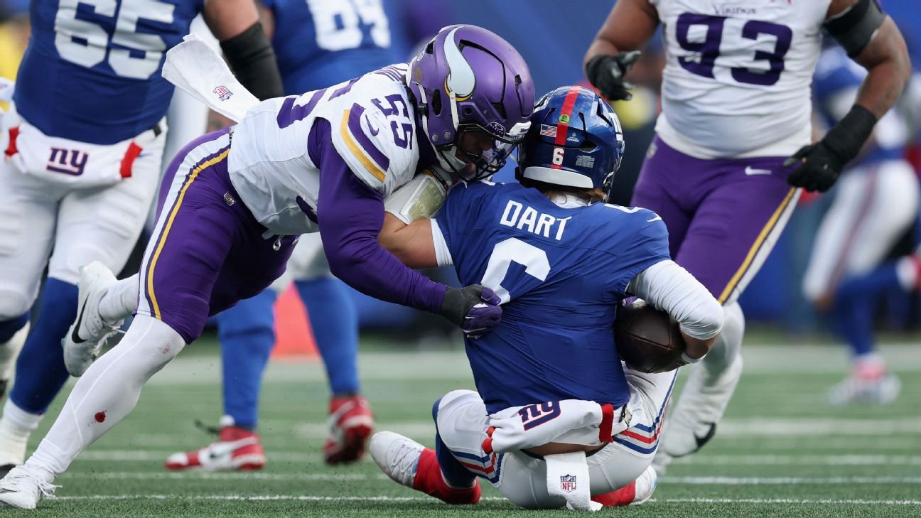 Eric Wilson, linebacker for Minnesota Vikings