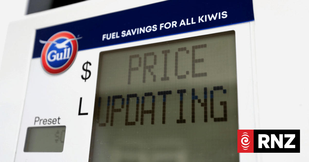 Surtidor de gasolina en Auckland