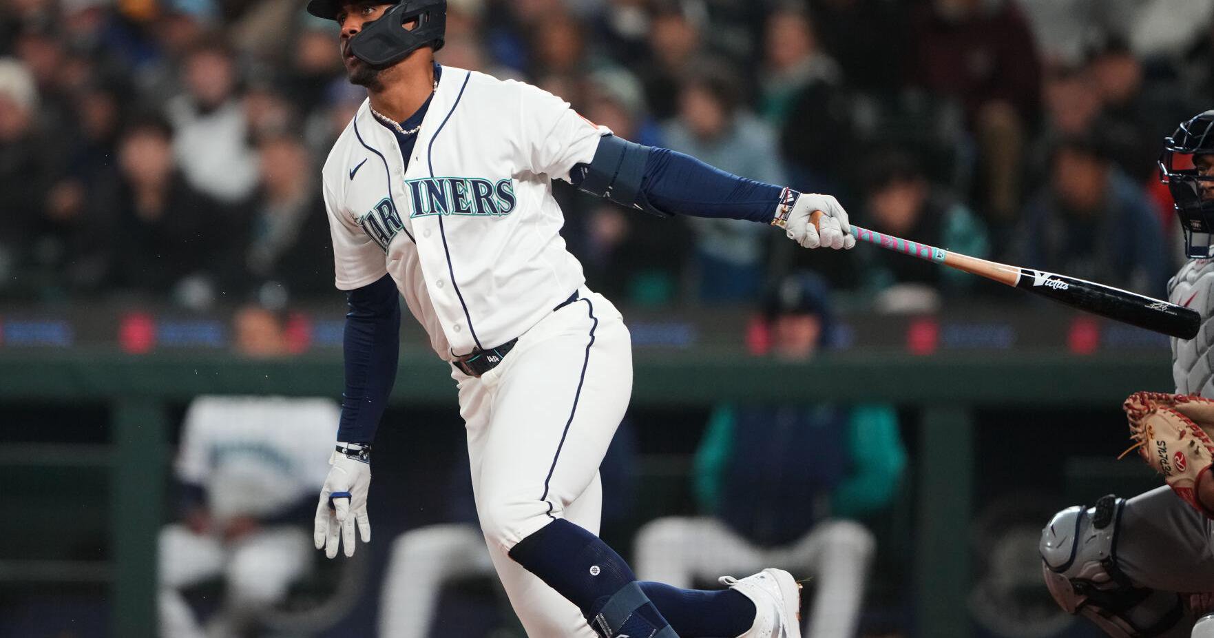 Action im Spiel zwischen Guardians und Mariners