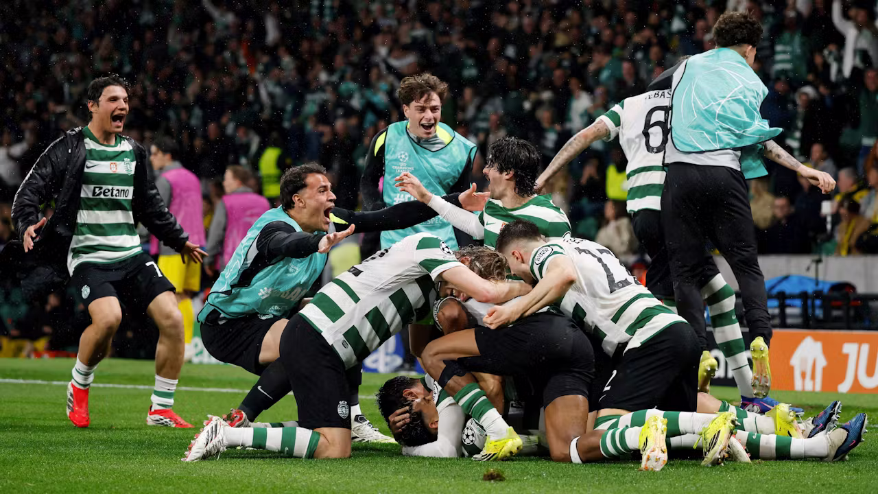 Bodø/Glimt in action against Sporting