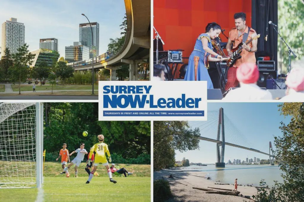 Good Morning Surrey grafik med blanding af skyer og sol