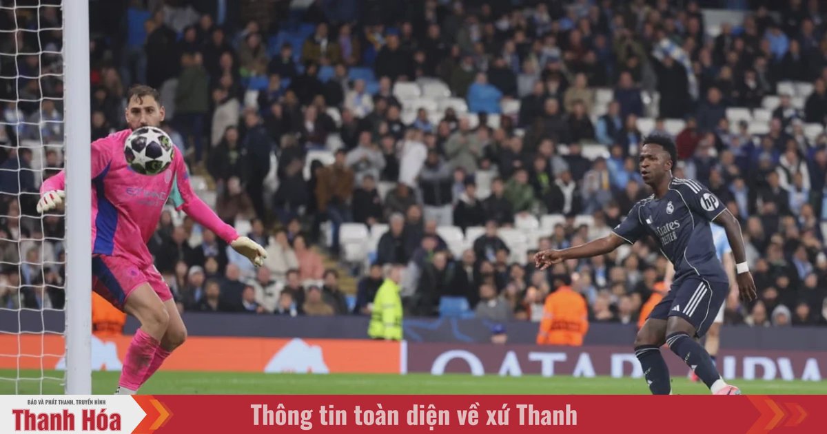 Logos der UEFA Champions League Viertelfinalisten als Collage
