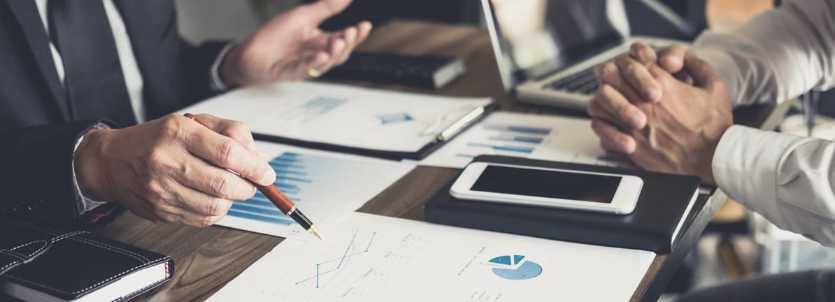 Análise financeira e dados de mercado