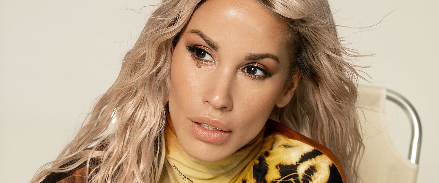 Baby K performs at Stadio Oreste Granillo