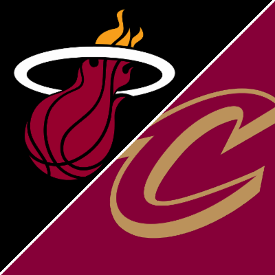 Cavaliers vs Heat game preview graphic