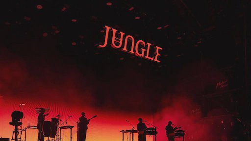 Jungle band optreden