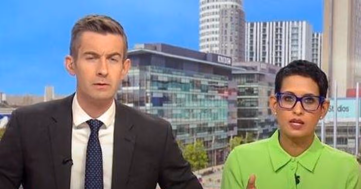 Il conduttore della BBC Ben Thompson