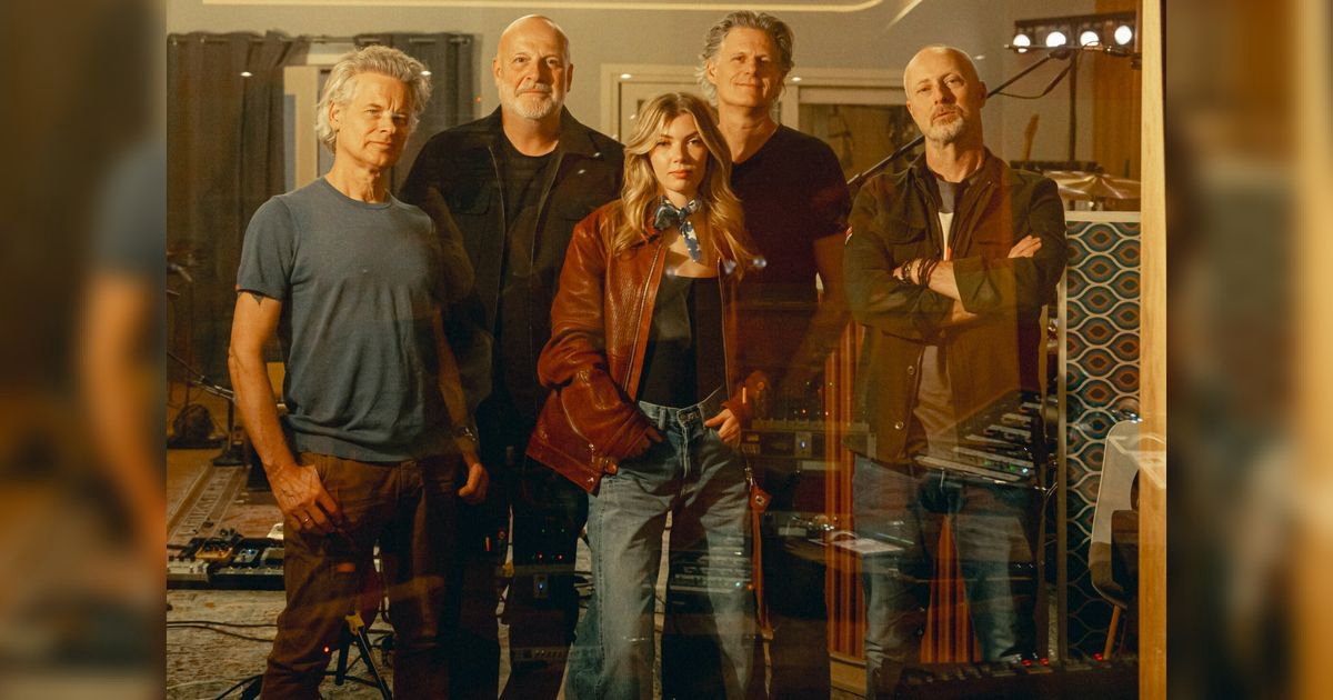 Hannah Mae och BLØF i studion