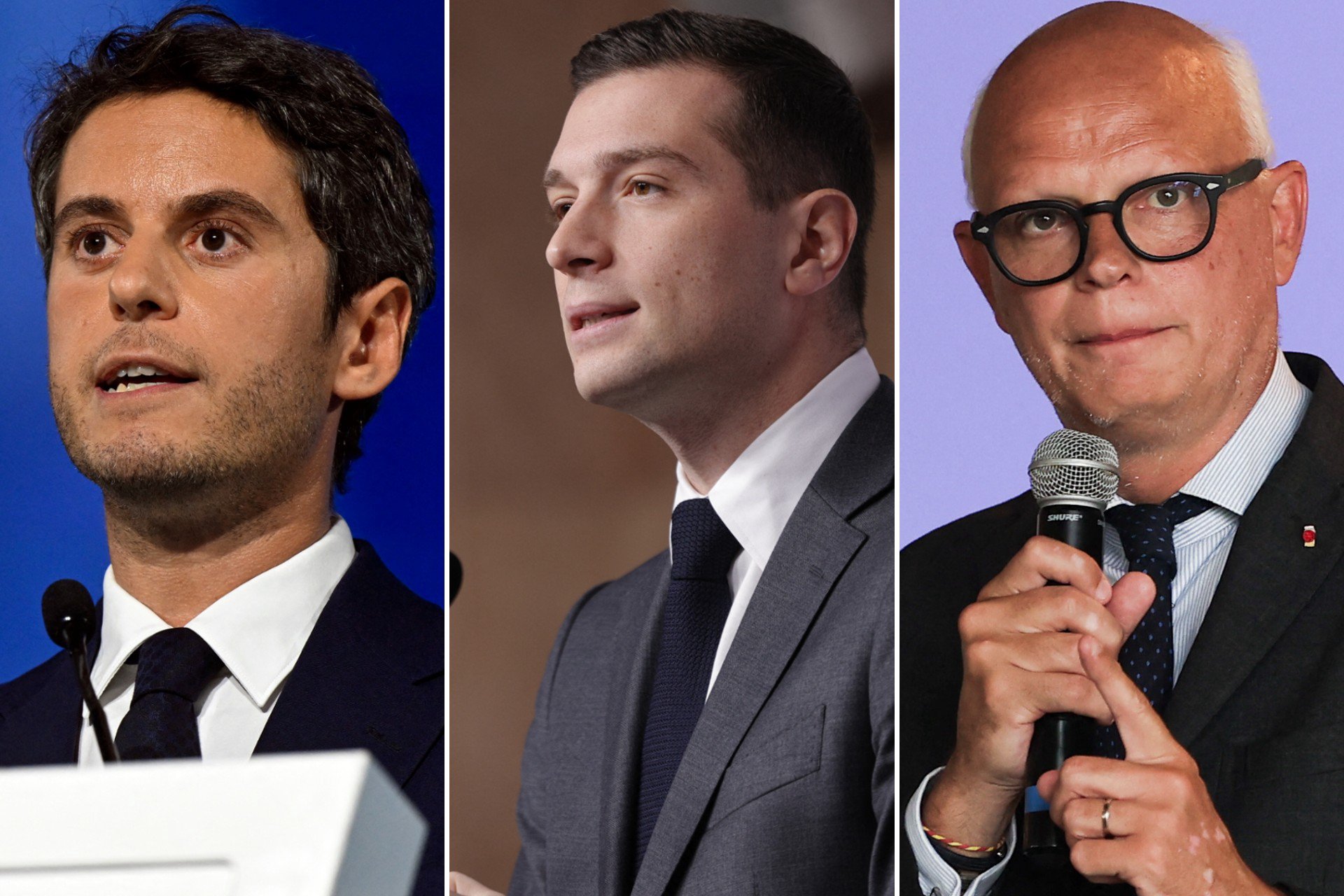 Presidentvalgundersøkelse 2027: Gabriel Attal, Jordan Bardella og Édouard Philippe