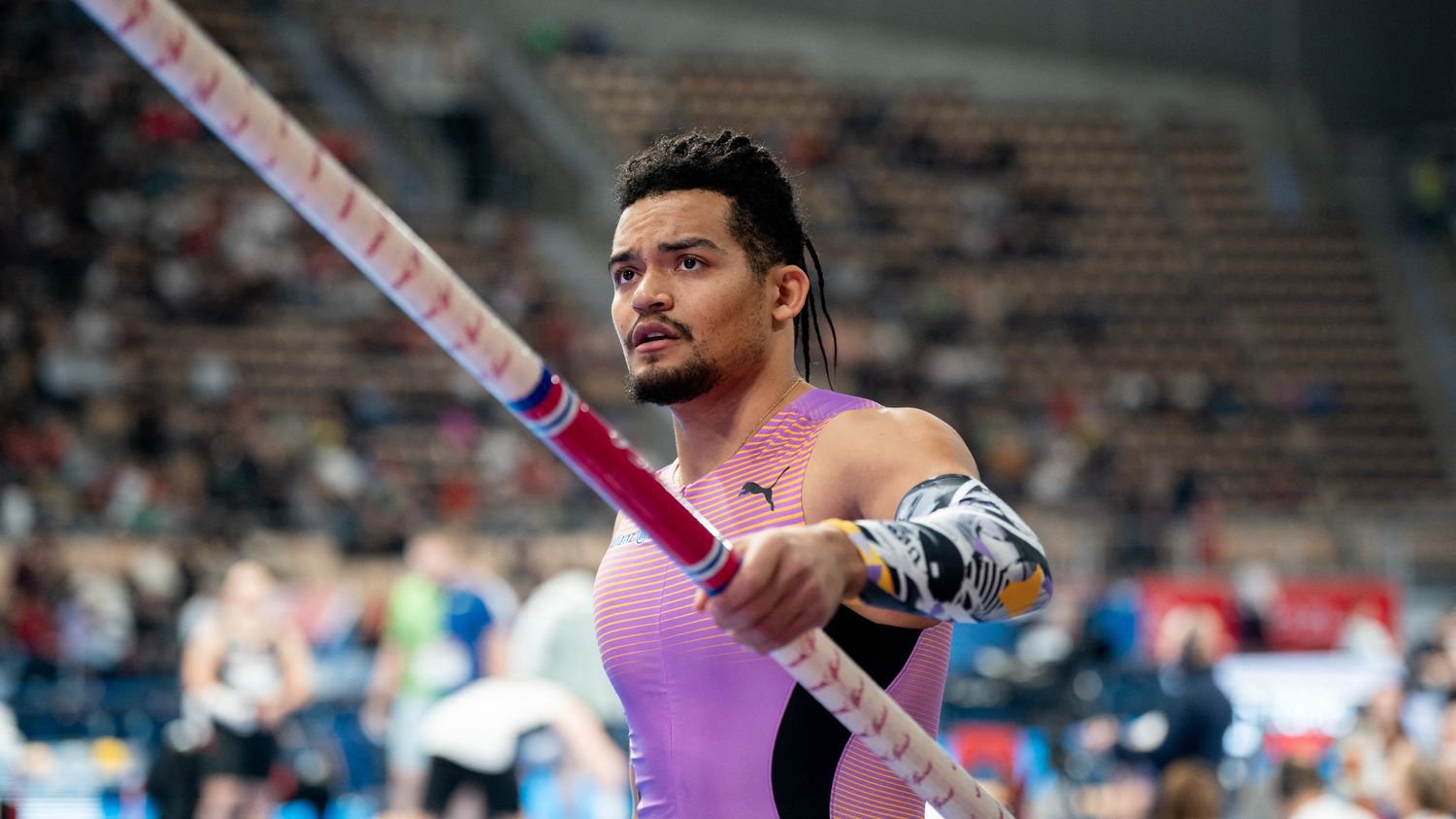 Armand Duplantis in volle actie