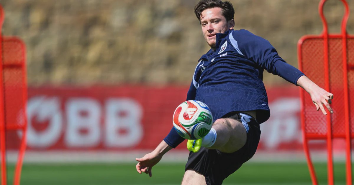 Michael Gregoritsch im ÖFB-Training