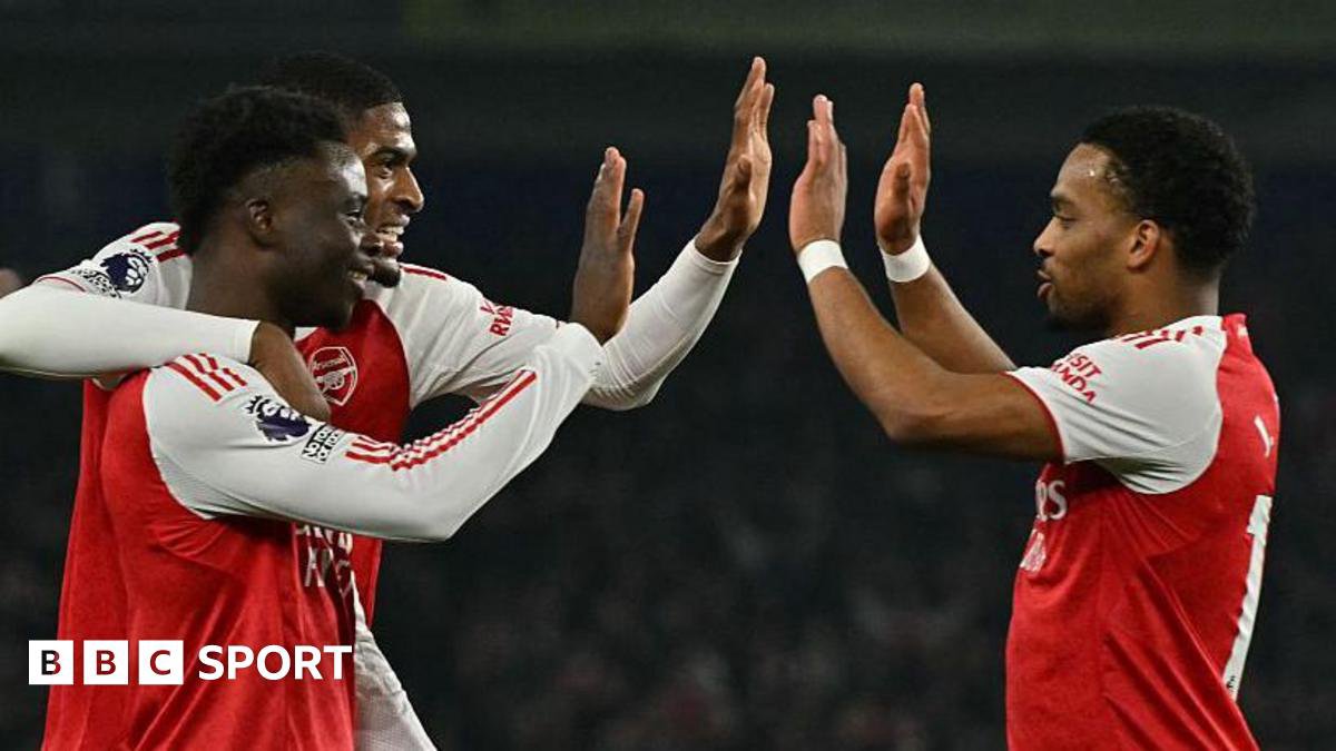 Azione di gioco Brighton vs Arsenal