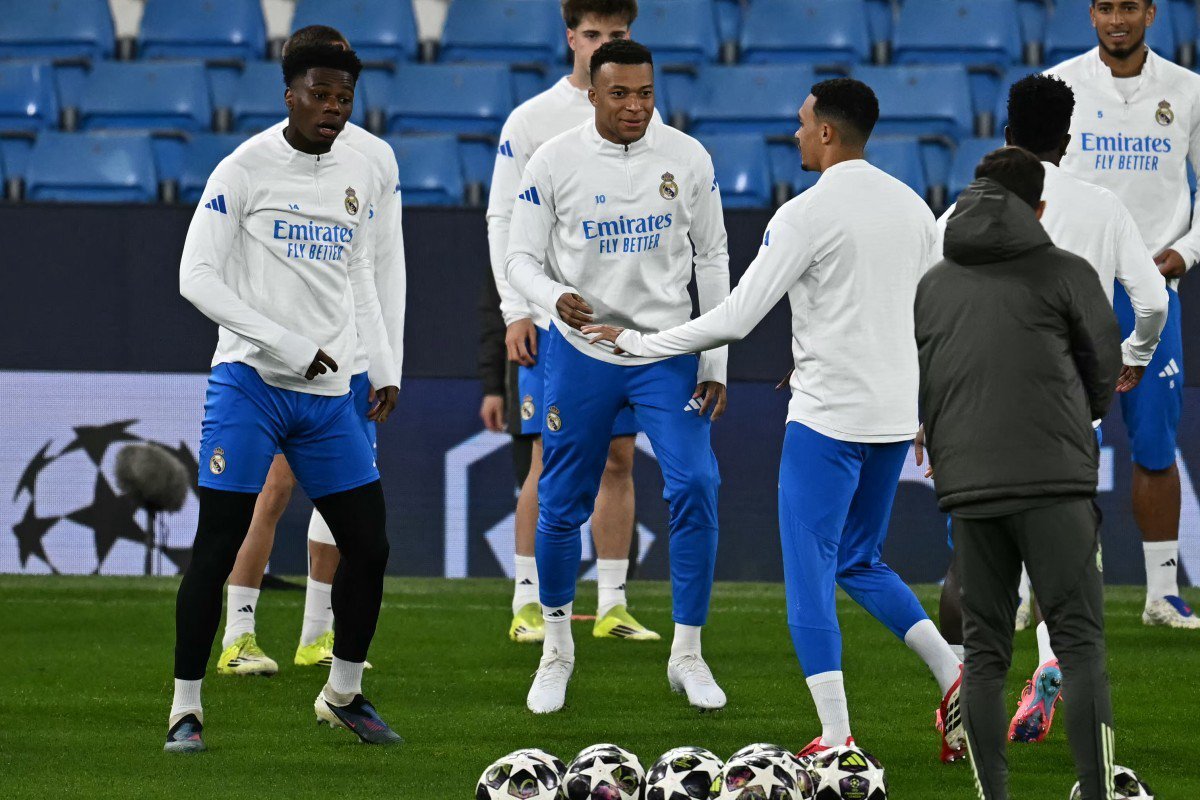 Vinícius Júnior en el partido contra el Manchester City