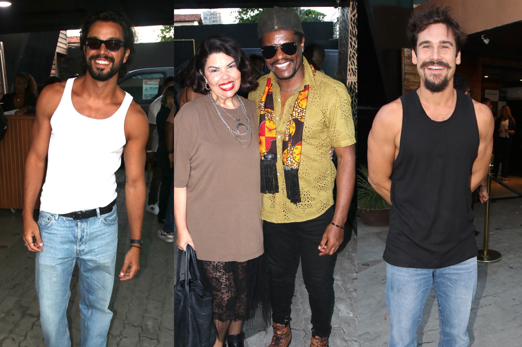 Elenco de La Nobleza del Amor reunido para ver el primer capítulo