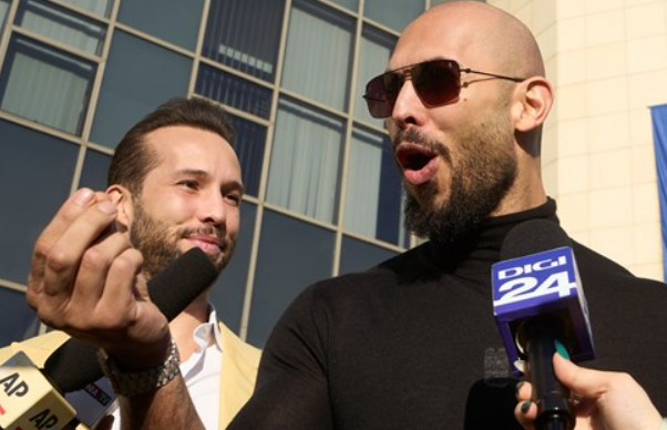 Andrew Tate en las noticias