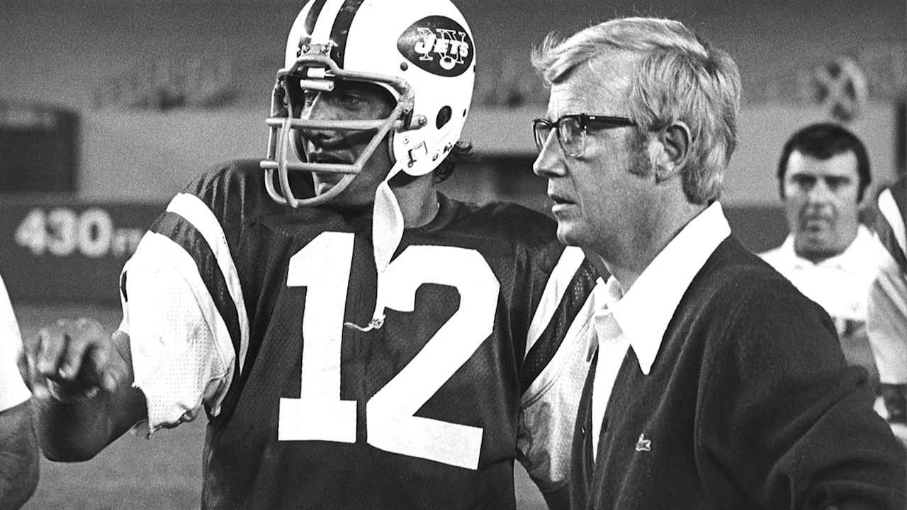 Lou Holtz, legendarisk tränare för Jets och Notre Dame
