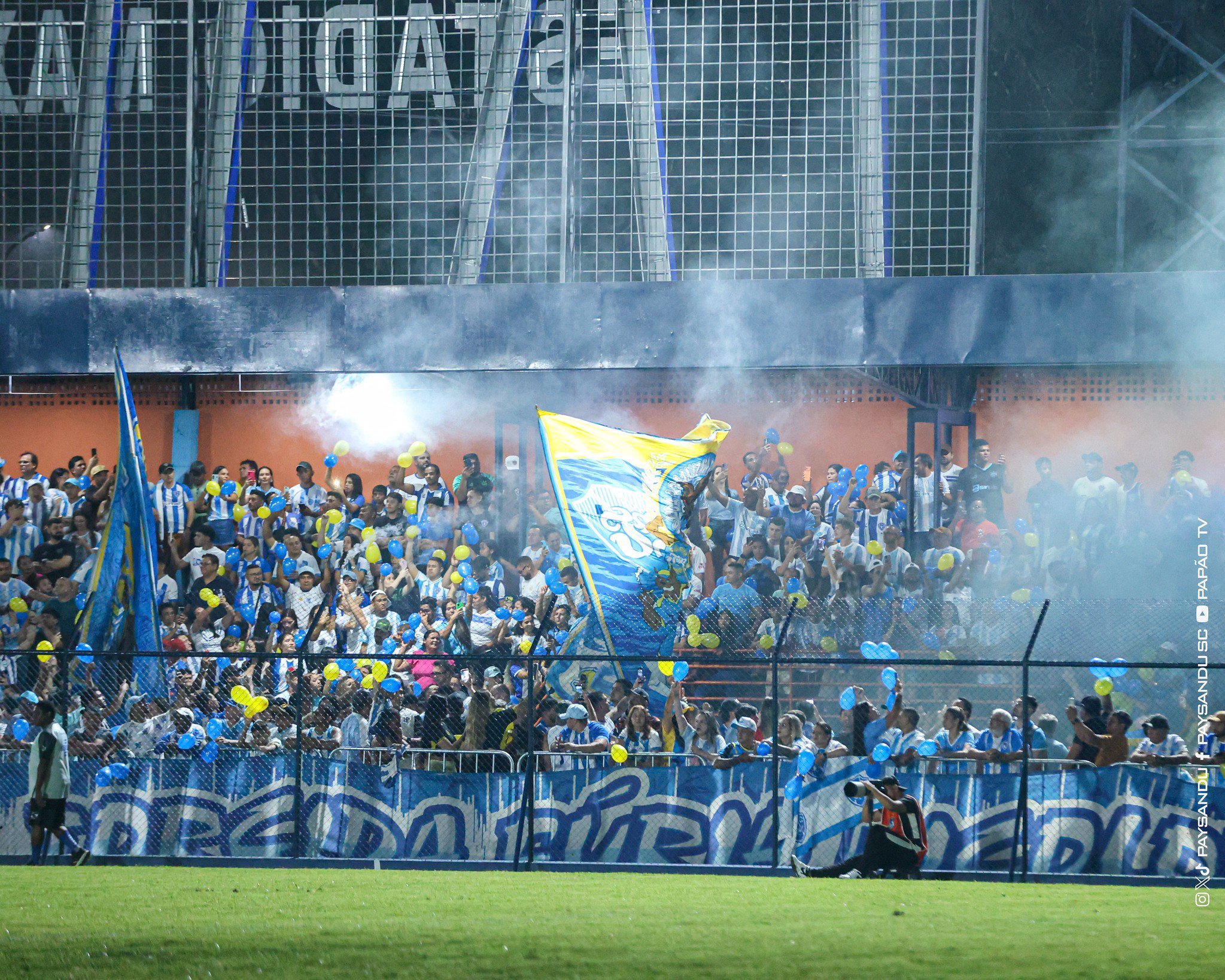 Paysandu fans pack the new Modelão for the 2026 Copa Verde opener