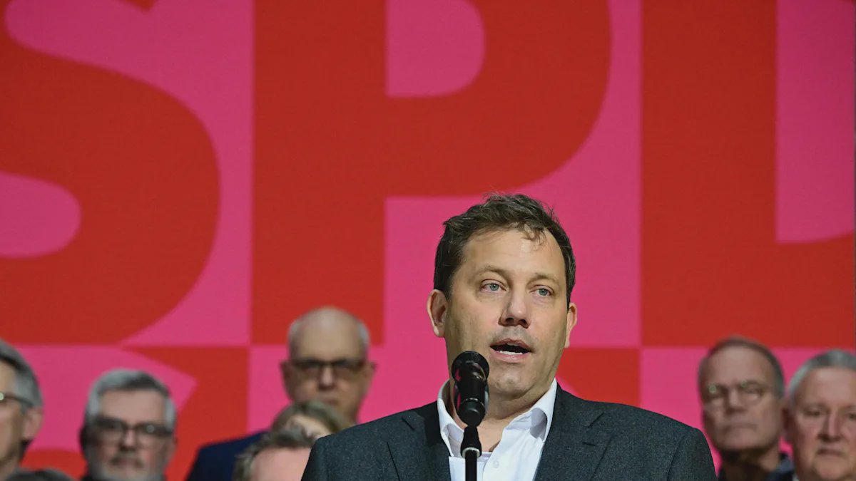 Lars Klingbeil bei einer SPD-Veranstaltung