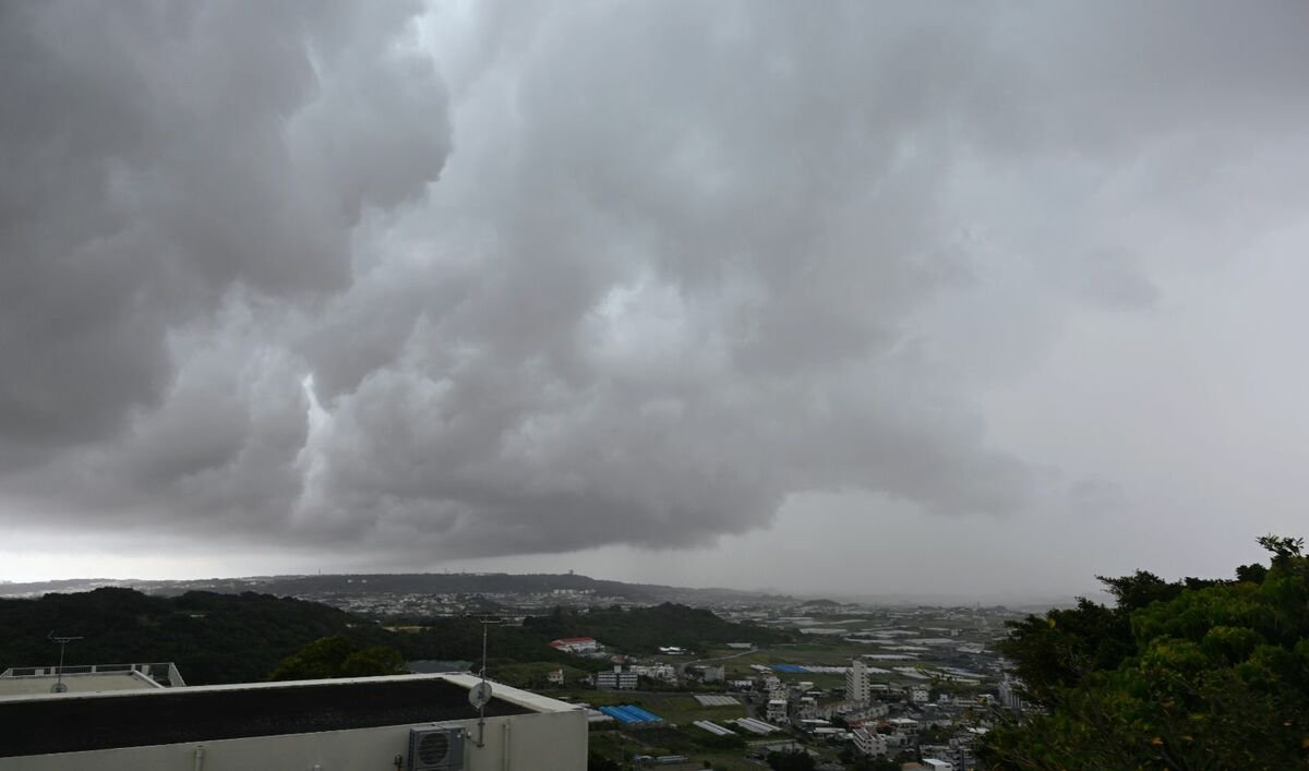 Starry sky at Kibougaoka Beach, Onna Village