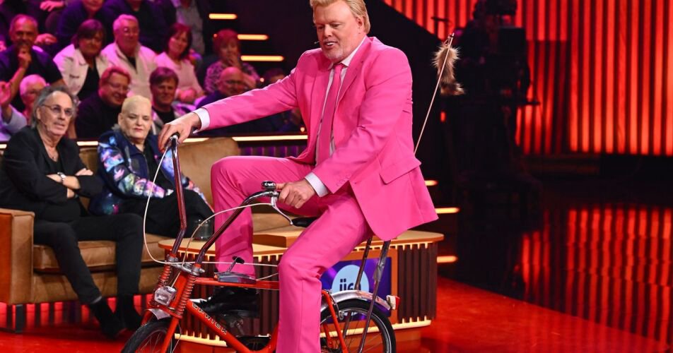 Barbara Schöneberger durante lo show