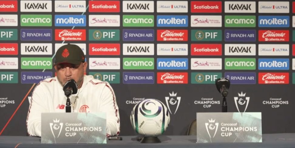 Il Toluca in azione contro il San Diego nella Coppa dei Campioni