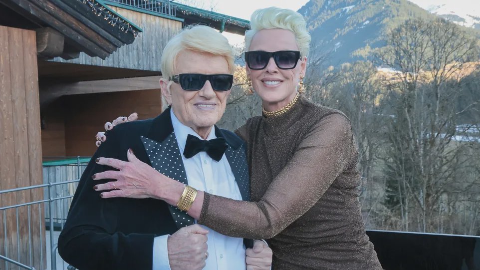 Heino und Brigitte Nielsen
