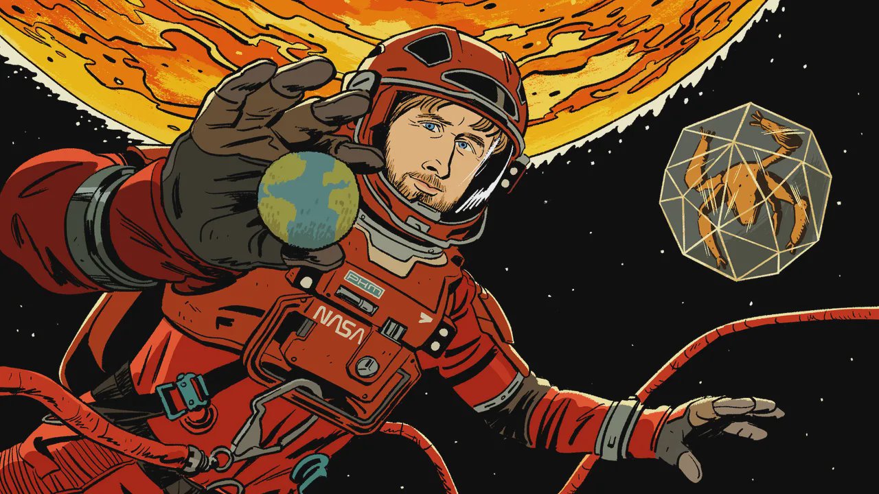 Project Hail Mary Movie Scene with Ryan Gosling