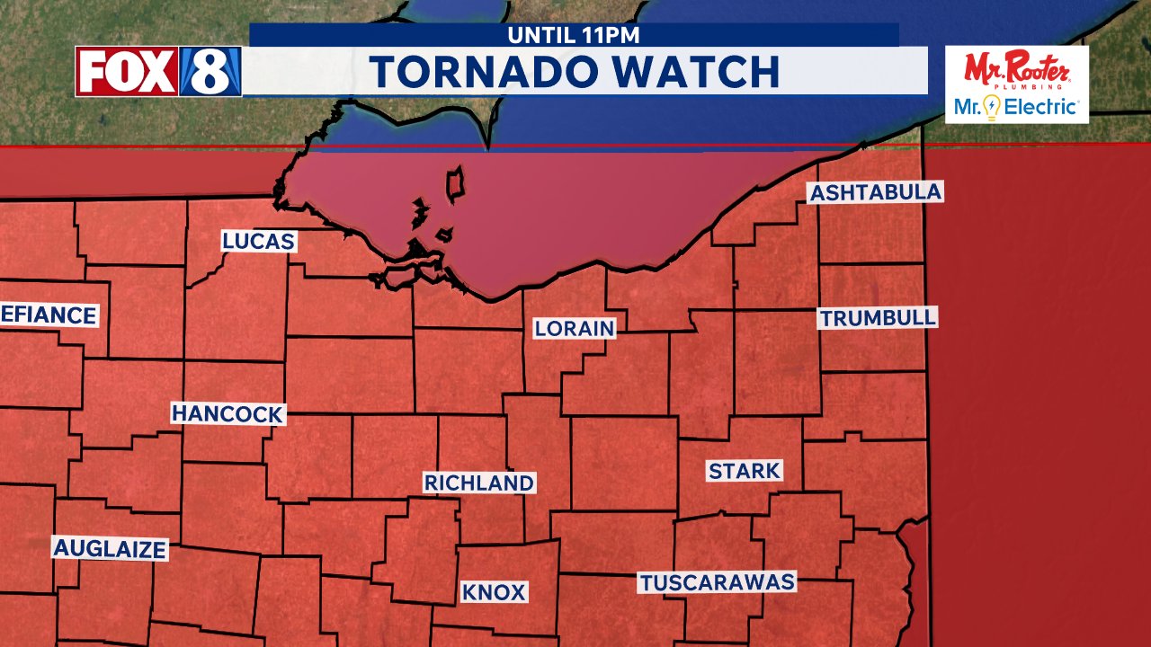 Lokale vejrvarsler for det nordøstlige Ohio