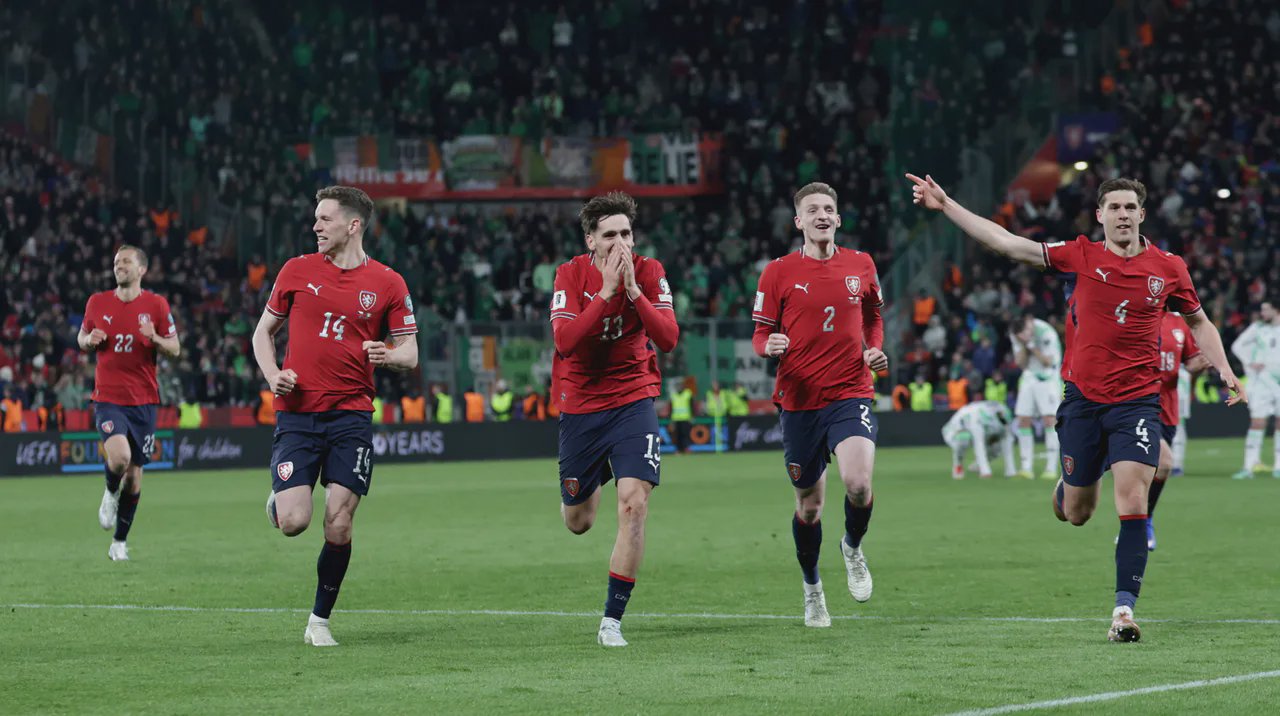 捷克對愛爾蘭 賽事激戰