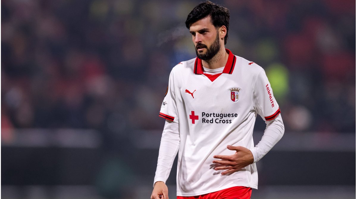 Florian Grillitsch i Bragas matchtröja