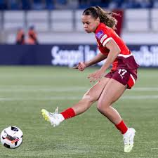 Zwitserse voetbalvrouwen juichen na een doelpunt