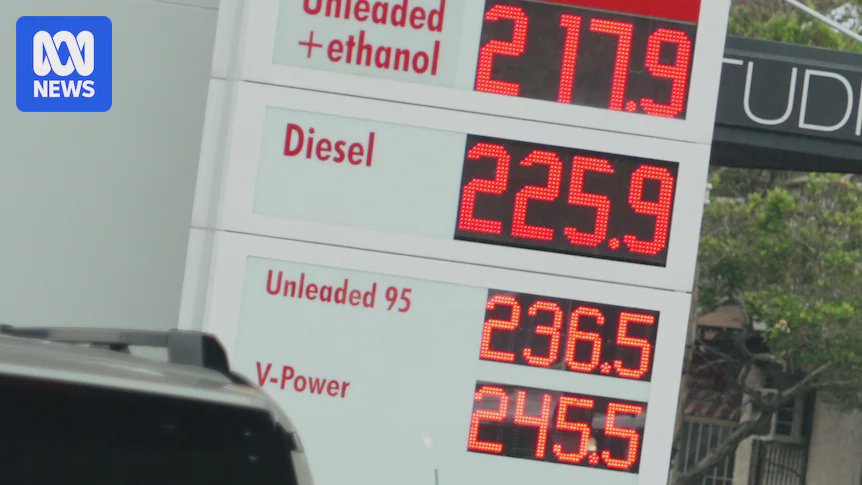 Anstieg der Benzinpreise in Perth