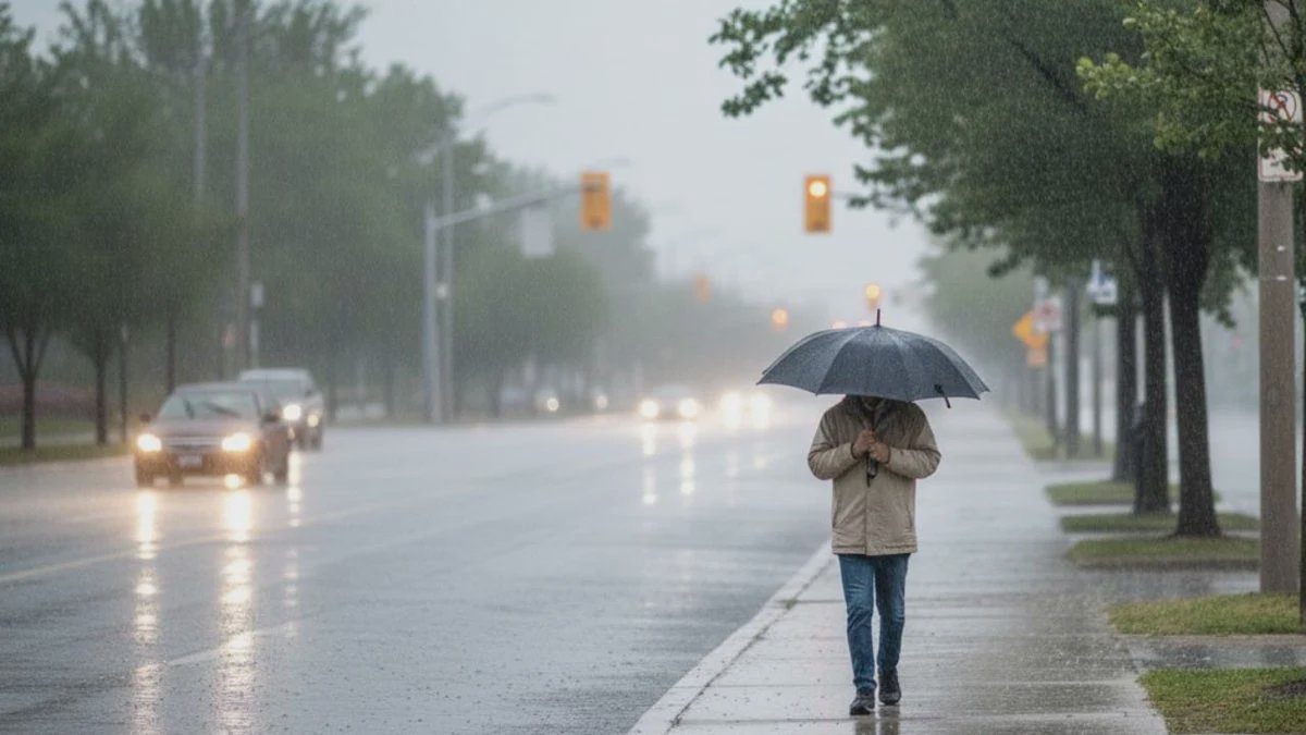 A view of the sky over Makassar