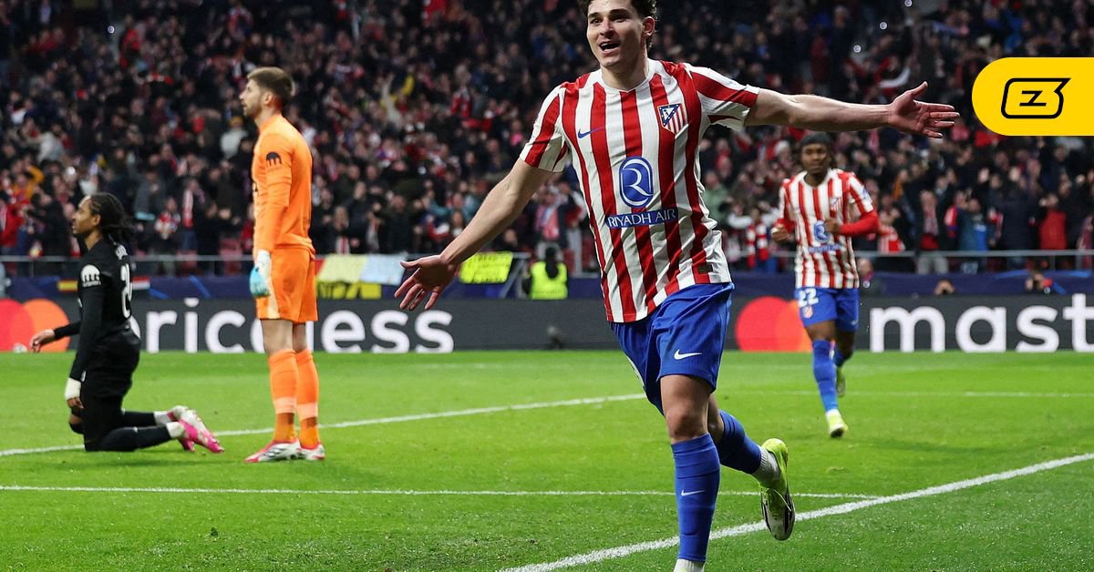 Jubel über ein Tor in der Champions League