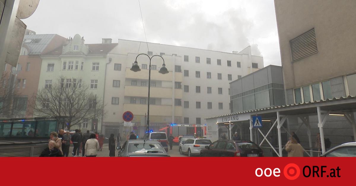 Räddningsinsats i Linz