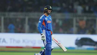 Abhishek Sharma i aksjon for India