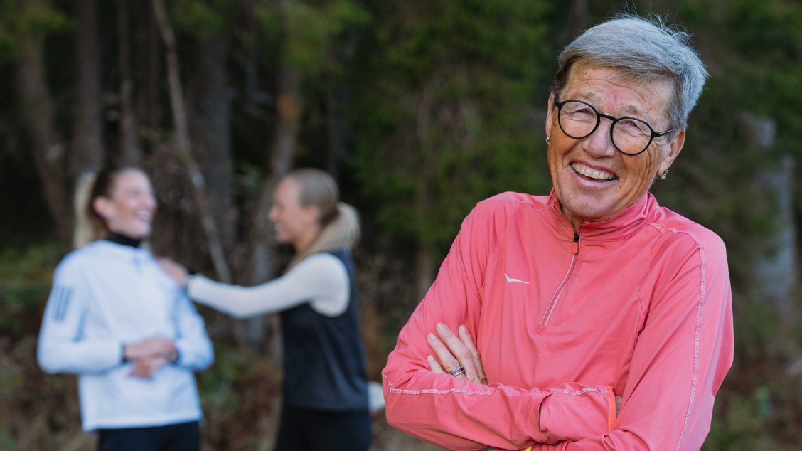 Ingrid Kristiansen unter einem Event