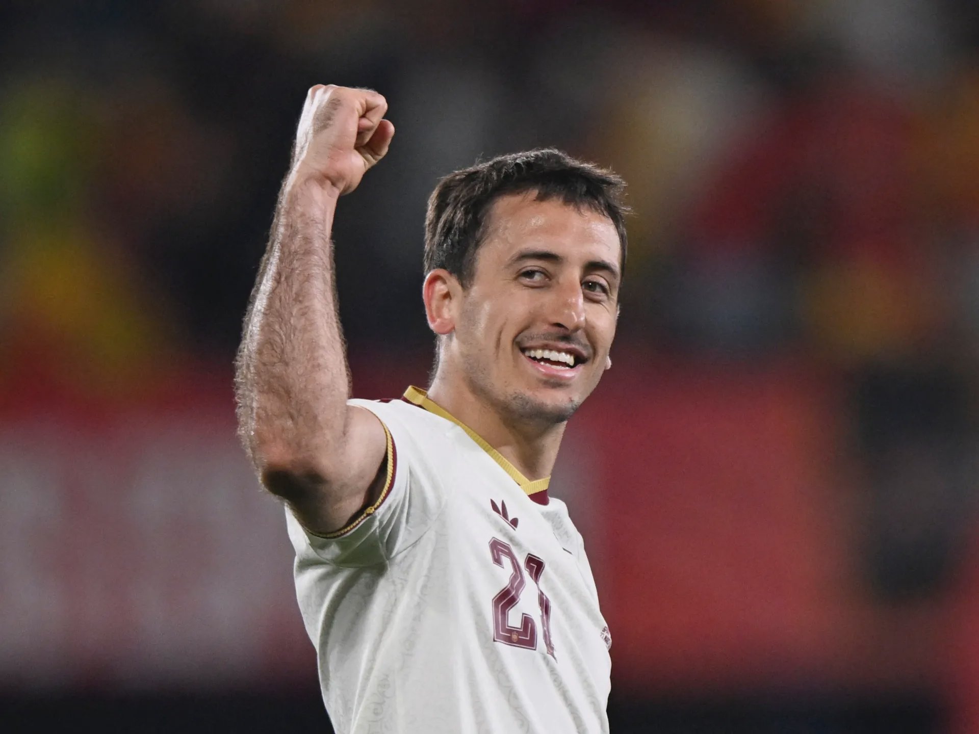 Luper vom Spiel Spanien gegen Serbien