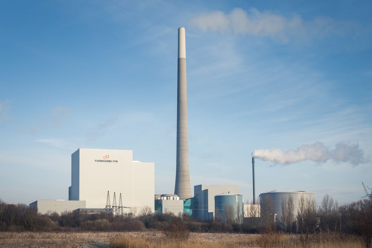 Vejrkort over Danmark