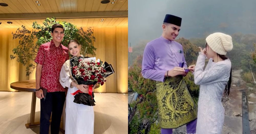 Bella Astillah and Syed Saddiq engagement
